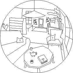 Effe lekker zitten met een koppie thee.